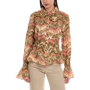 Love The Label Sonia Top in Karishma Print Size XS